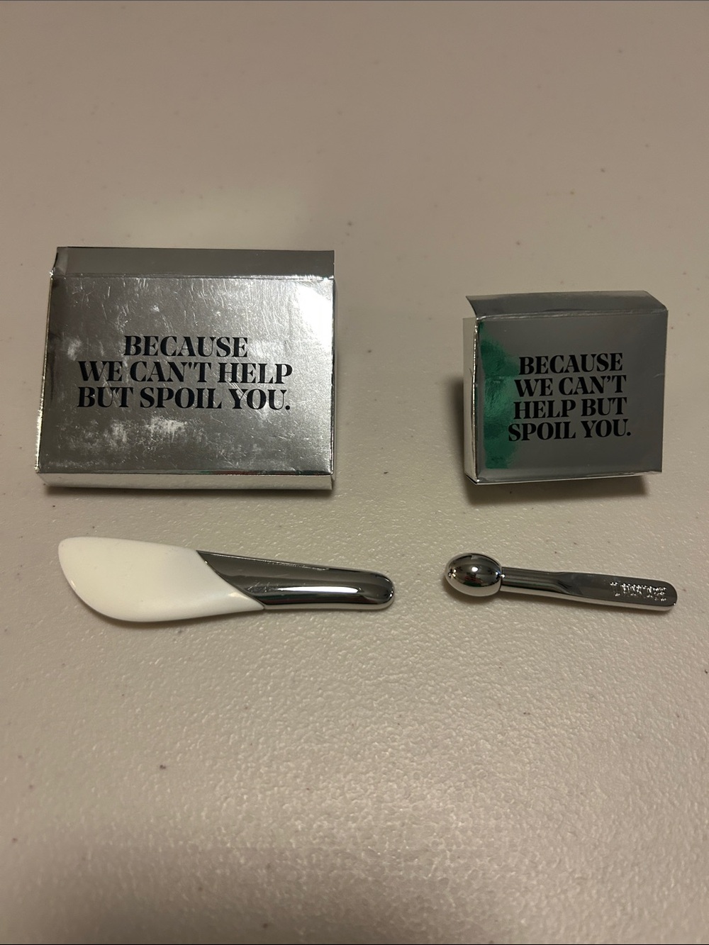 Il Makiage Cosmetic Spatula & Scoop Set, brand new